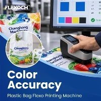 Kolika je točnost boja stroja za flexo tisak plastičnih vrećica?