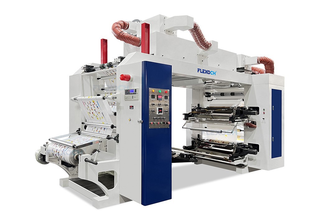 Stack Flexo Printing Machine 4 Colour Stack Flexo Printing Machine 4 Colour